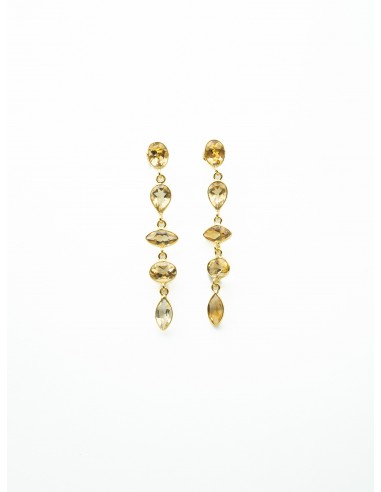 BOUCLES D'OREILLES MADURA CITRINE de votre