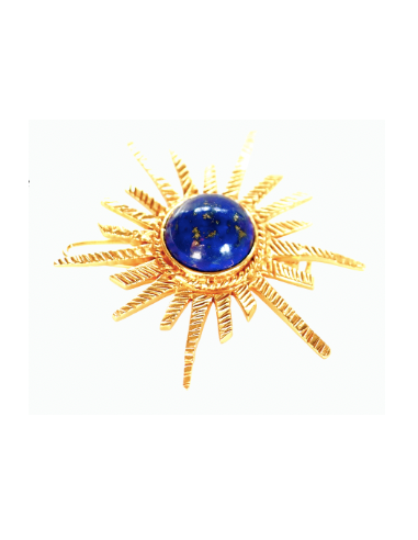 BARRETTE SOLEIL LAPIS LAZULI 2 - 3 jours ouvrés.