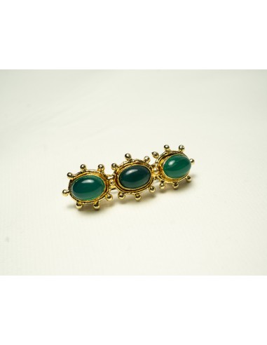 BARRETTE BARI ONYX VERT prix