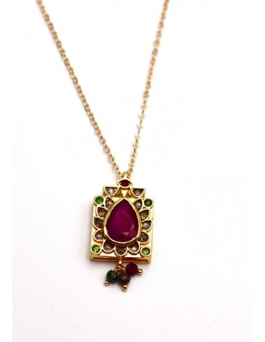 COLLIER SIENA RUBIS france