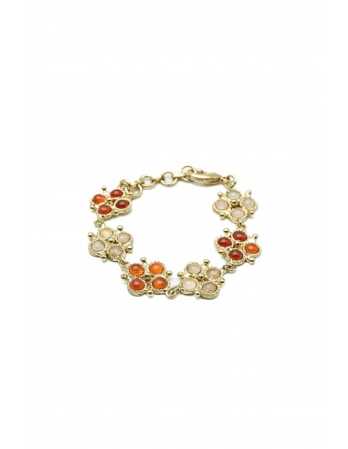 BRACELET POSITANO QUARTZ ROSE/ CORNALINE Les êtres humains sont 