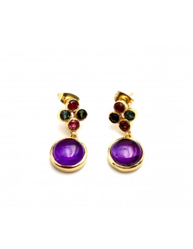 BOUCLES D'OREILLES MARIA AMETHYSTE l'achat 