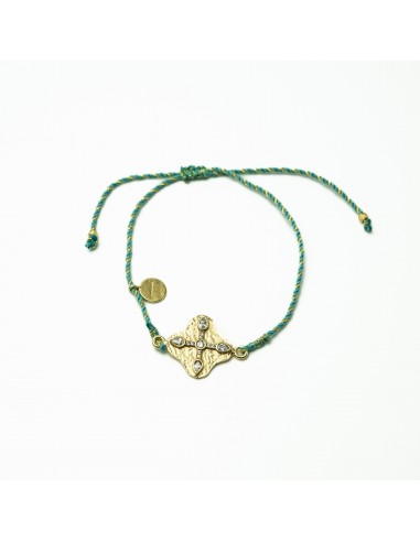 BRACELET DARIA CORDON VERT outlet