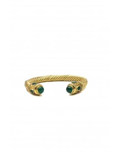 BRACELET ORPHÉE ONYX VERT la livraison gratuite