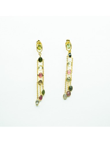 BOUCLES D'OREILLES KEYA TOURMALINES livraison gratuite